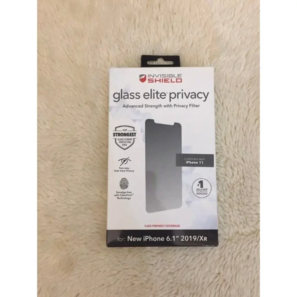 ZAGG Apple iPhone 11/XR InvisibleShield Glass Elite Privacy Screen Protector